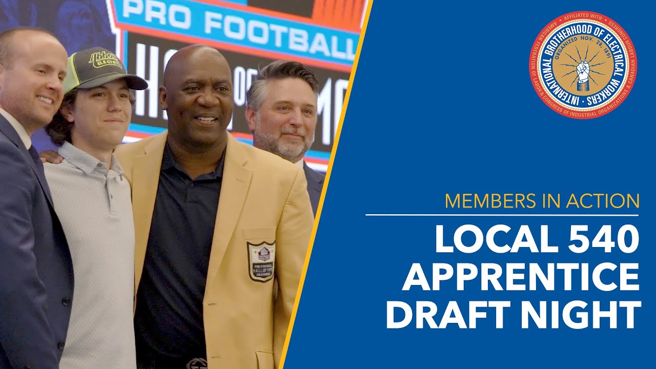 Local 540 Apprentice Draft Night
